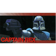 Captain Rex Foil Card #13 of 20 Star Wars Clone Wars Widevision