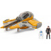 Anakin Skywalker's Jedi Interceptor Micro Galaxy Squadron #0057A - Armada Edition