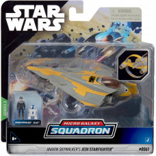 Anakin Skywalker's Jedi Starfighter Micro Galaxy Squadron #0061