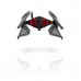 Kylo Ren's TIE Whisper Destroyed Micro Galaxy Squadron #0142 - Star Wars
