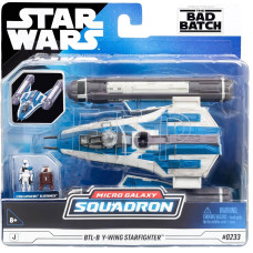 BTL-B Y-Wing Starfighter with Captain Rex Micro Galaxy Squadron #0233 - Star Wars BTL-B Y-Wing Starfighter with Captain Rex Micro Galaxy Squadron #0233 - Star Wars