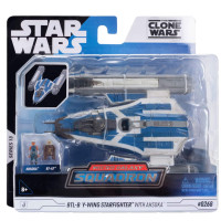 BTL-B Y-Wing Starfighter with Ahsoka Micro Galaxy Squadron #0268 - Star Wars