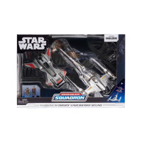 Mandalorian N-1 Starfighter vs Pirate Snub Fighter Battle Back Micro Galaxy Squadron - Star Wars