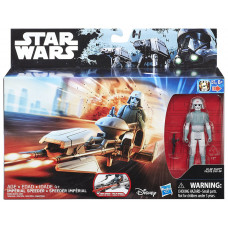 Imperial Speeder with AT-DP pilot Action Figure Rebles