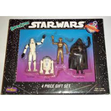 4 Piece Gift Set - Stormtrooper, R2-D2, C-3PO, Vader Bend-Ems