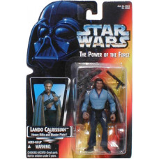 Lando Calrissian with Heavy Rifle and Blaster (Orange Card)