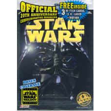 Star Wars Official 20th Anniversary Magazine with Trading Cards