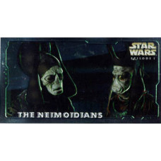 Embossed Foil Card  H-E1  - Star Wars