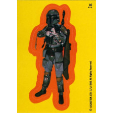Empire Strikes Back Sticker (Yellow) Series 1 - singles