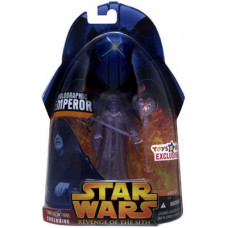 Holographic Emperor Revenge of the Sith 2005 Action Figure