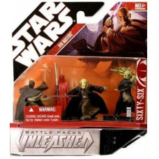 Unleashed Battle Pack - Jedi Masters (non-mint)