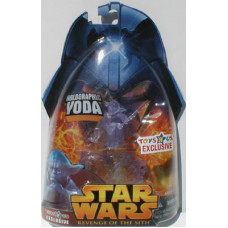 Holographic Yoda Star Wars Episode 3 Action Figure (NON-MINT)