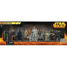 Star Wars Revenge of the Sith Collector Pack of 9 Action Figure Set 3.75in Scale