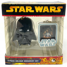 Darth Vader -  2 Piece Holiday Ornament Set - Star Wars