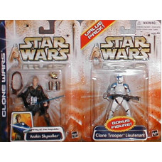 Anakin Skywalker and Clone Trooper Lieutenant (blue)