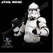 Deluxe 501st Special Ops Clone Trooper ROTS Mini Bust - White