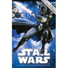 Star Wars Complete SAGA Oversized 2012 Wall Calendar - Darth Vader Cover