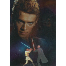 Attack of the Clones Silver Foil Card #8 - Anakin Skywalker