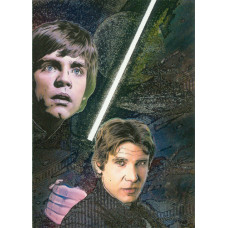Star Wars Galaxy 4 - Etched Foil Card #3 of 6