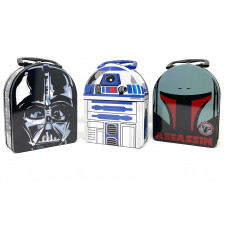 Star Wars Head Shape Tin Lunchbox (set of 3)