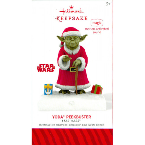 Hallmark Yoda Peekbuster Keepsake Ornament K&C Collectibles Your