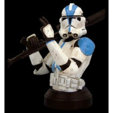 Clone Trooper Deluxe Collectible Bust Blue Version ROTS
