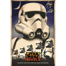 Star Wars Rebels Special Edition Pop-up 2015 Wall Calendar