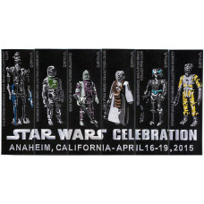 Bounty Hunter Patch Set - Star Wars Celebration Anaheim 2015