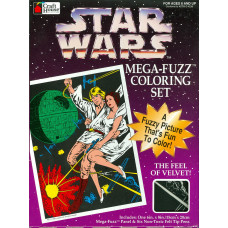Star Wars Mega-Fuzz Coloring Set