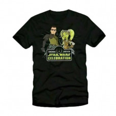 Star Wars Celebration Chicago  Kanna and Hera T-Shirt (Large)
