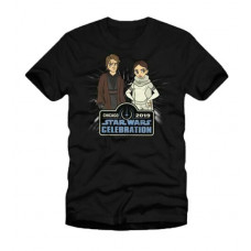 Star Wars Celebration Chicago Anakin and Padme T-Shirt (X-Large)
