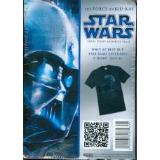 Star Wars The Force on Blu-Ray T-Shirt (X-Large) Best Buy
