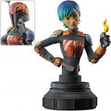 Star Wars: Rebels - Sabine Wren Animated 1:7 Scale Mini Bust Collectible Resin 