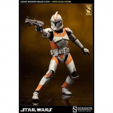 Star Wars Clone Trooper Deluxe 212th Attack Battalion Sixth Scale Figure Sideshow EXCLUSIVE 