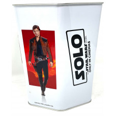 Solo A Star Wars Story Movie Tin Can 7 x 7 x 8 inches