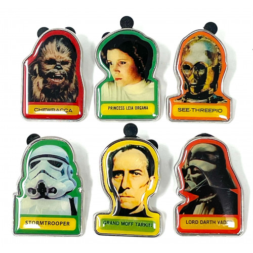 6 of Star Wars 40th Anniversary Mystery Collection CHASER PIN