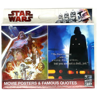 Star Wars Movie Posters and Famous Quotes Playing Cards - 2 decks