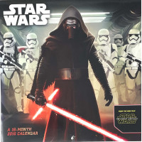 Star Wars Episode 7 The Force Awakens - 2016 Calendar 12 x 12in