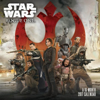 Star Wars Rouge One - 2017 Calendar 12 x 12in
