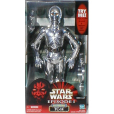 Star Wars Episode 1 TC-14 Electronic 12 Inch Action Figure (non-mint)