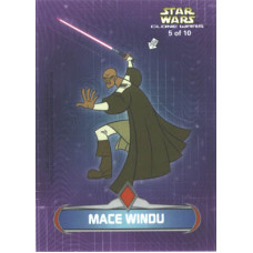Mace Windu #5 of 10 Sticker - Clone Wars