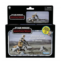 Speeder Bike with Scout Trooper and Grogu VC289 Vintage Collection F6883 Speeder Bike with Scout Trooper and Grogu VC289 Vintage Collection F6883