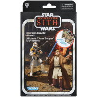 Obi-Wan Kenobi and Airborne Clone Trooper Action Figures 2-Pack - Vintage Collection 3.75 inch G3191 Star Wars Obi-Wan Kenobi and Airborne Clone Trooper Action Figures 2-Pack - Vintage Collection 3.75 inch G3191 Star Wars
