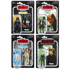 Vintage Collection Set of 4 - Luke, Leia, Han and Darth Vader